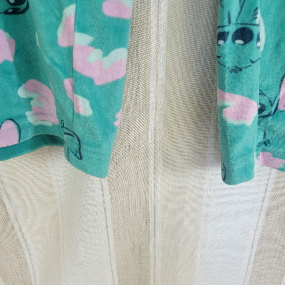 Disney Lilo & Stitch Pajama Pants Teal Size Medium‎ - Picture 4 of 5